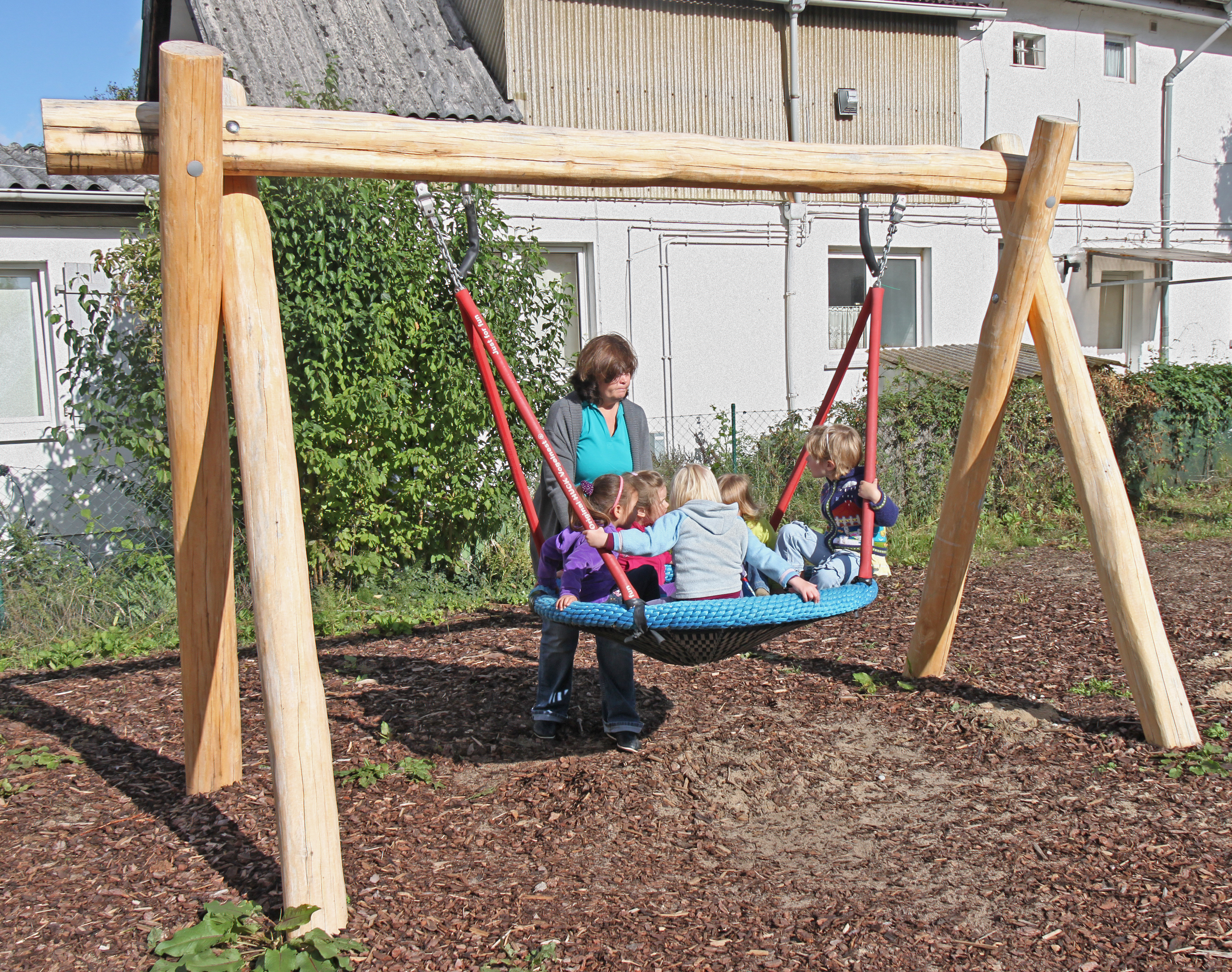 Nestkorbschaukel LH210cm Ansicht 2