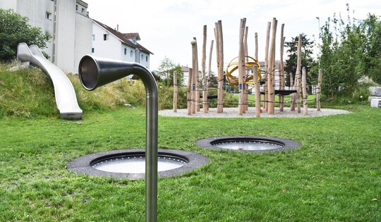 Trampolin rund 190 cm, inkl. Einbaurahmen Ansicht 3