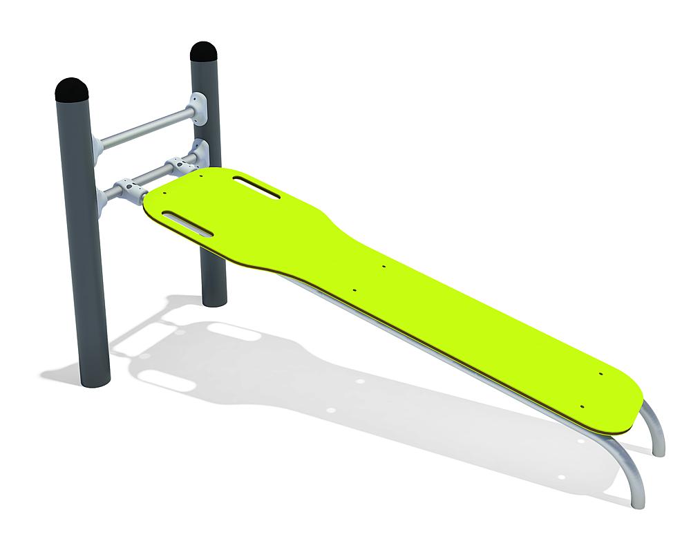 Calisthenics Sit-up Bank schräg Ansicht 4