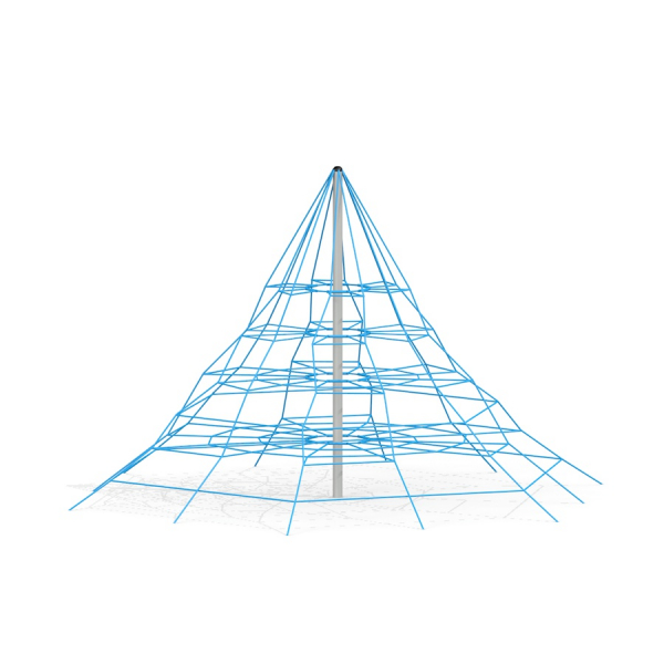 Spinnennetz – Kletternetz Ansicht 2
