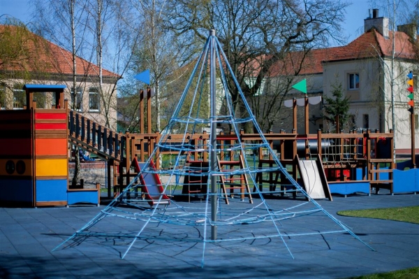 Spinnennetz – Kletternetz Ansicht 3