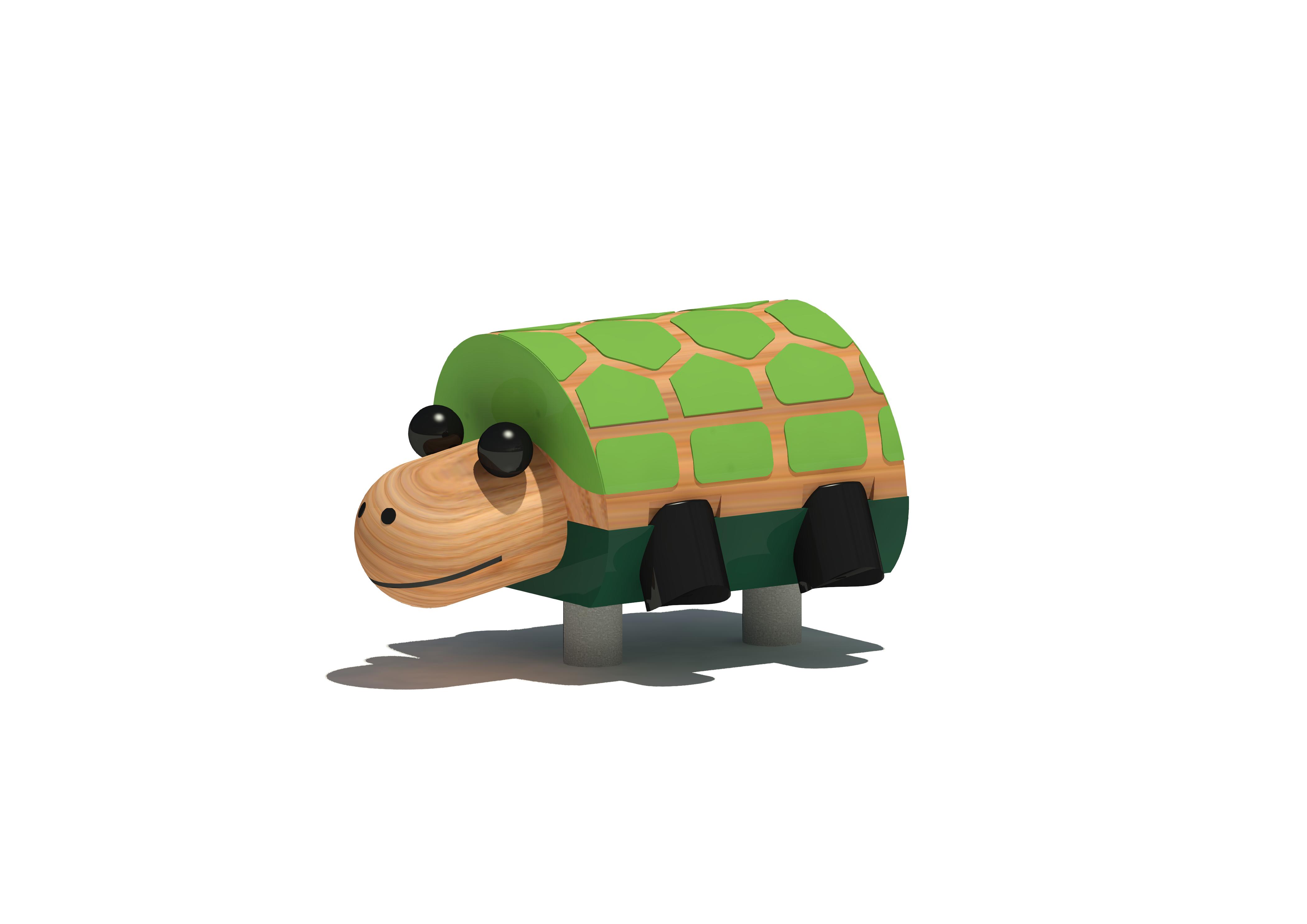 Sitztier Schildkröte 1966 Ansicht 2