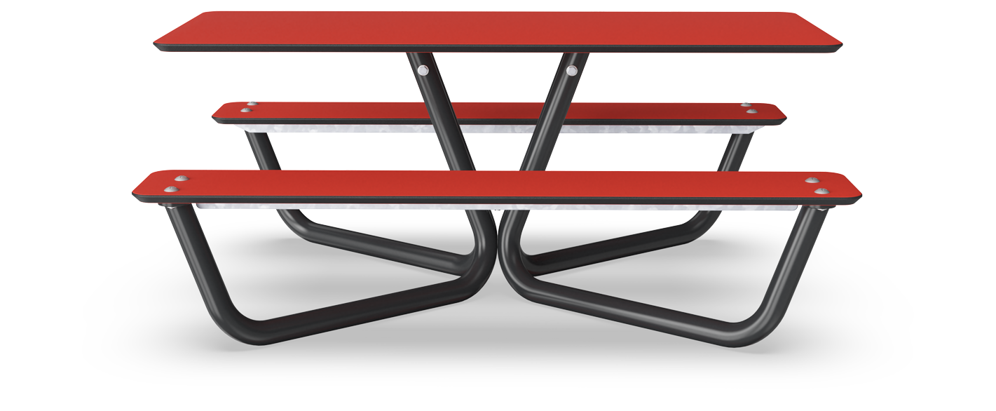 Agora Picknick Mini - Rot HPL PAR4084 Ansicht 2