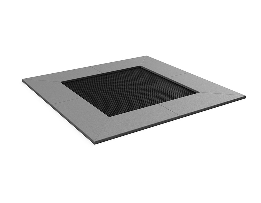 Trampolin Quadrat Ansicht 2