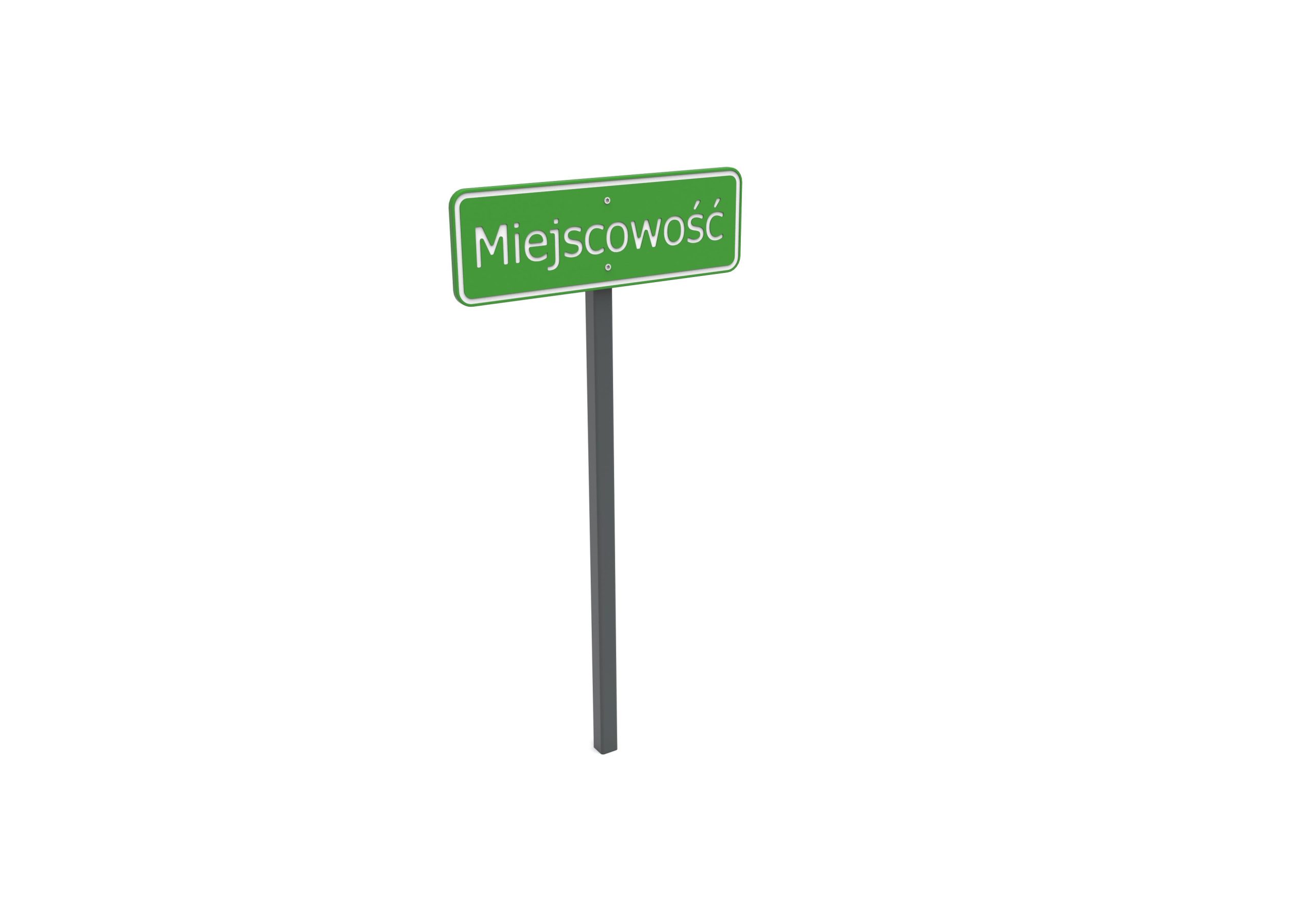 Verkehrszeichen Ortschaft Ansicht 2