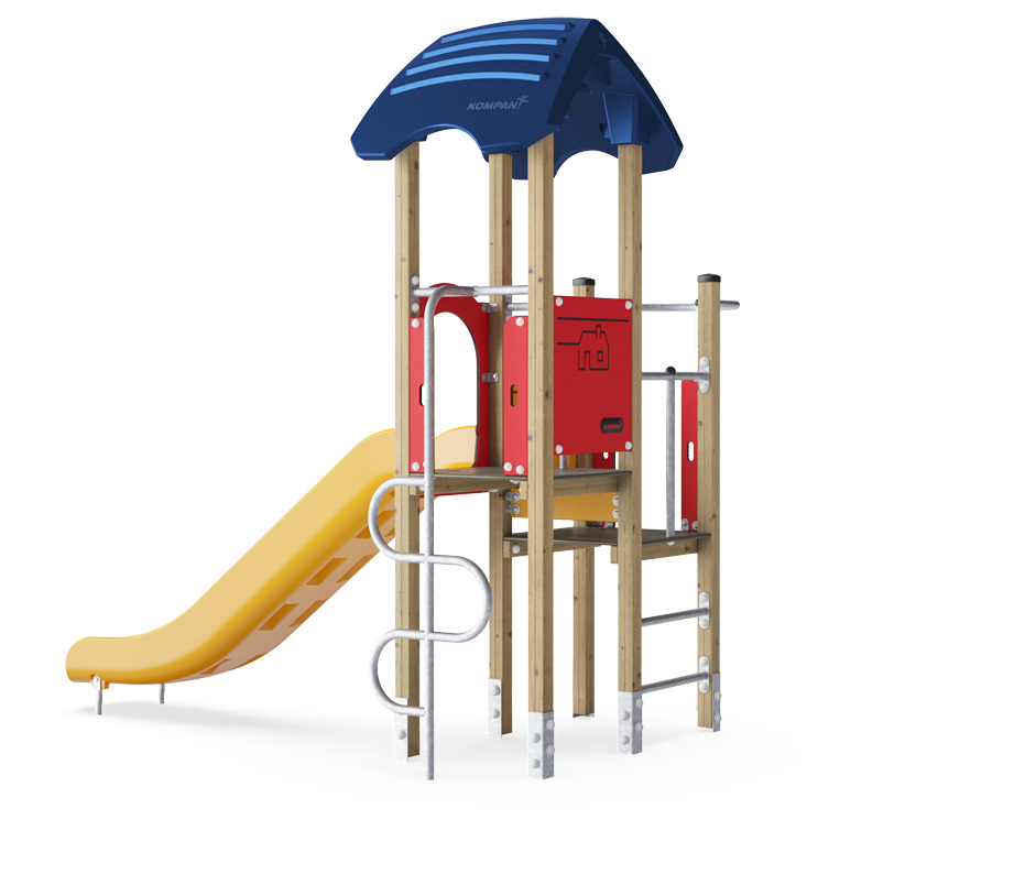 Multi-Ebenen-Spielturm KPL1022 Ansicht 3