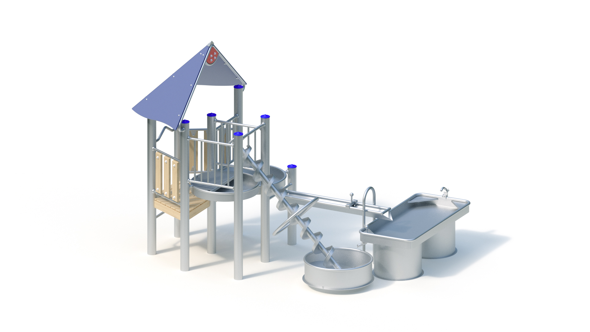 Wasserspielanlage Ansicht 2
