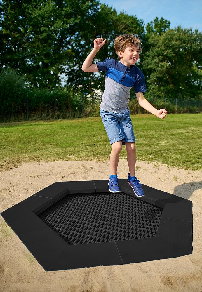 Bodentrampolin Jump 6 2,00x1,75 m Ansicht 4