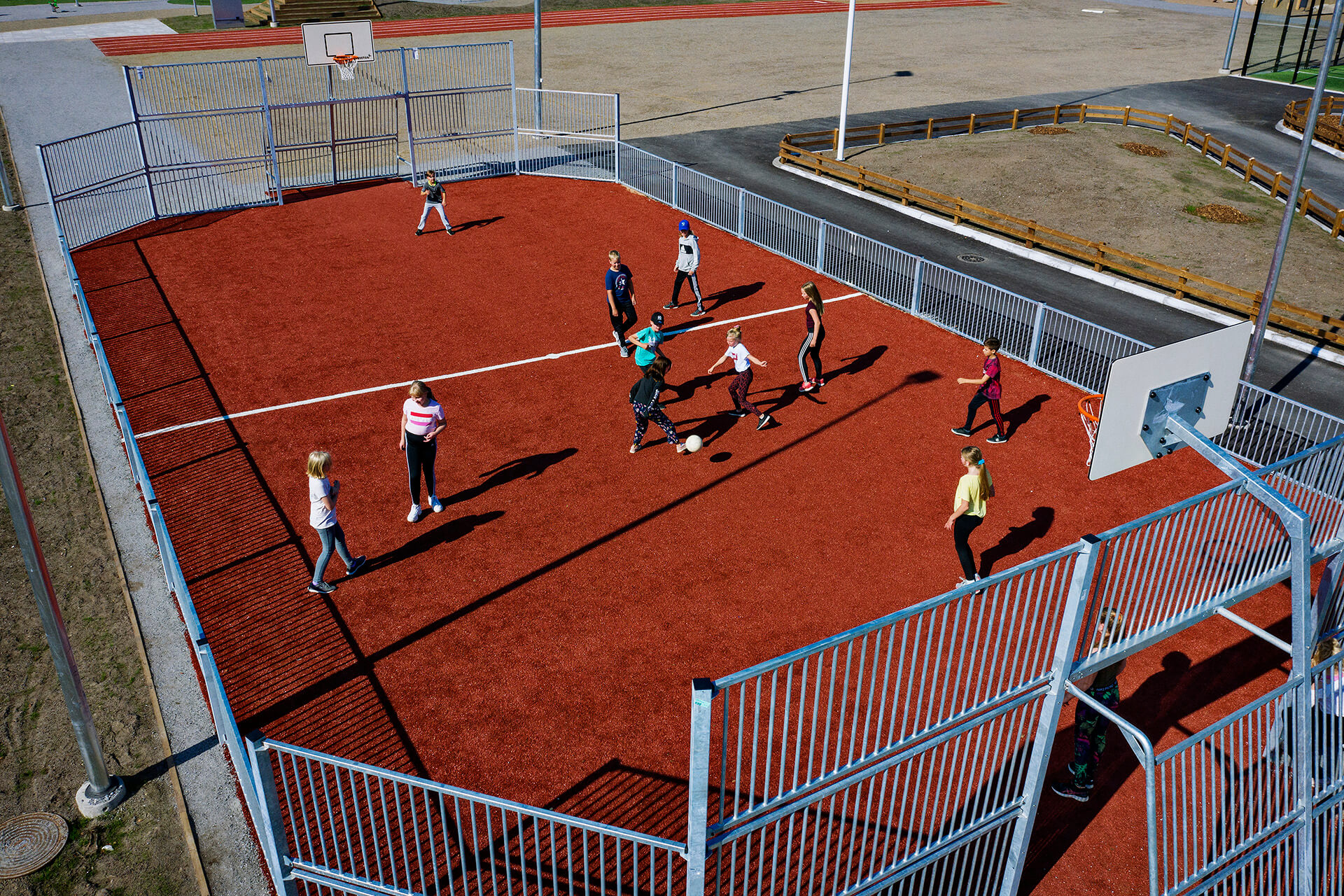 MUGA, 12 x 24m, Stahl FRE600101 Ansicht 2