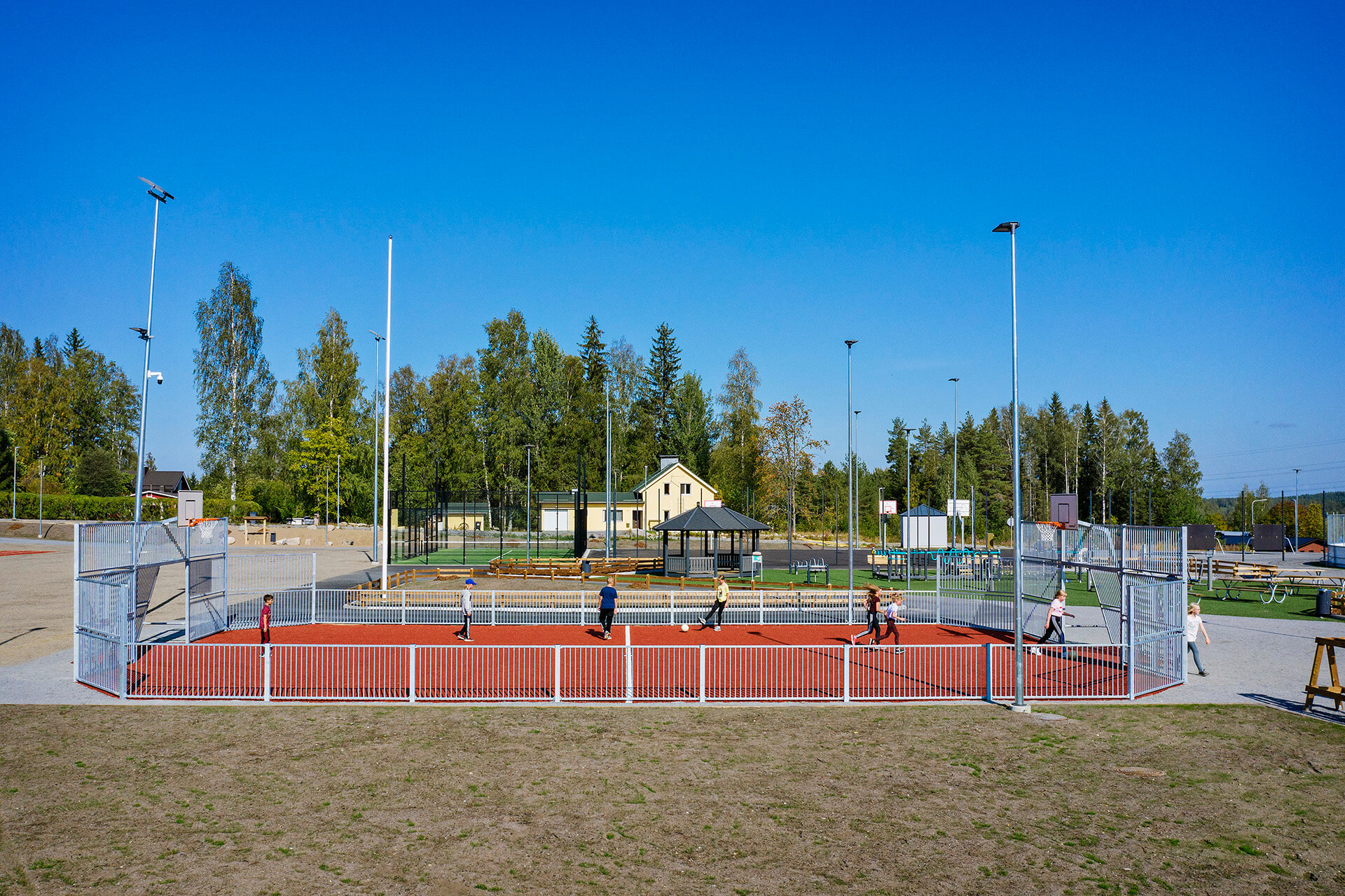 MUGA, 12 x 24m, Stahl FRE600101 Ansicht 3