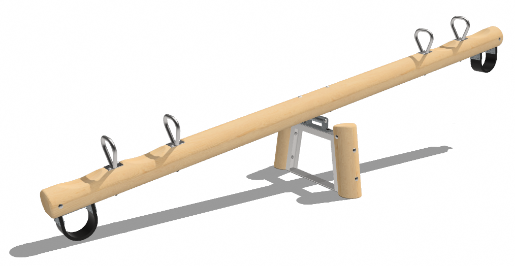 Wippe aus Edelkastanie Ansicht 4