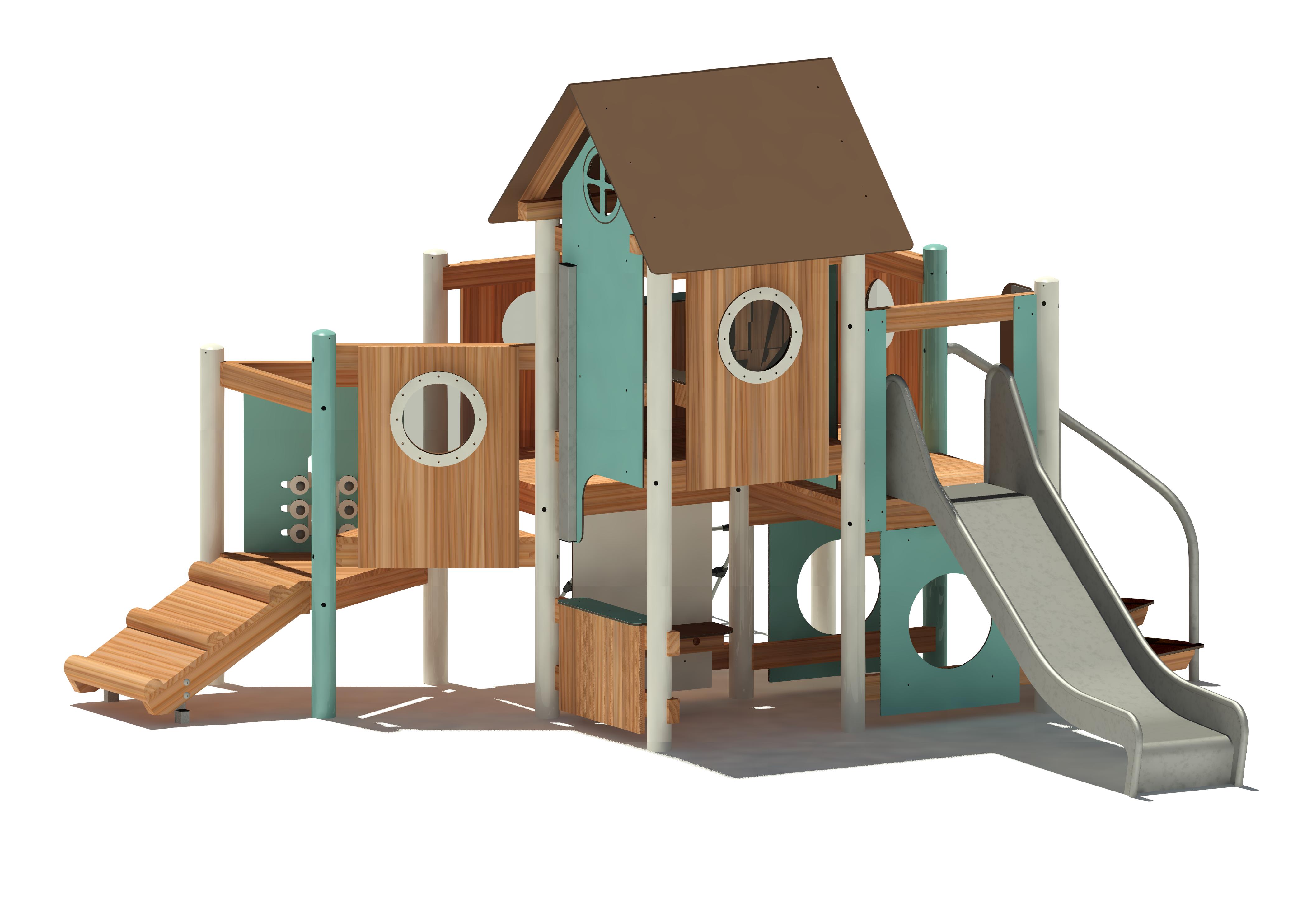 Spielhauskombi Feena 48450 Ansicht 2