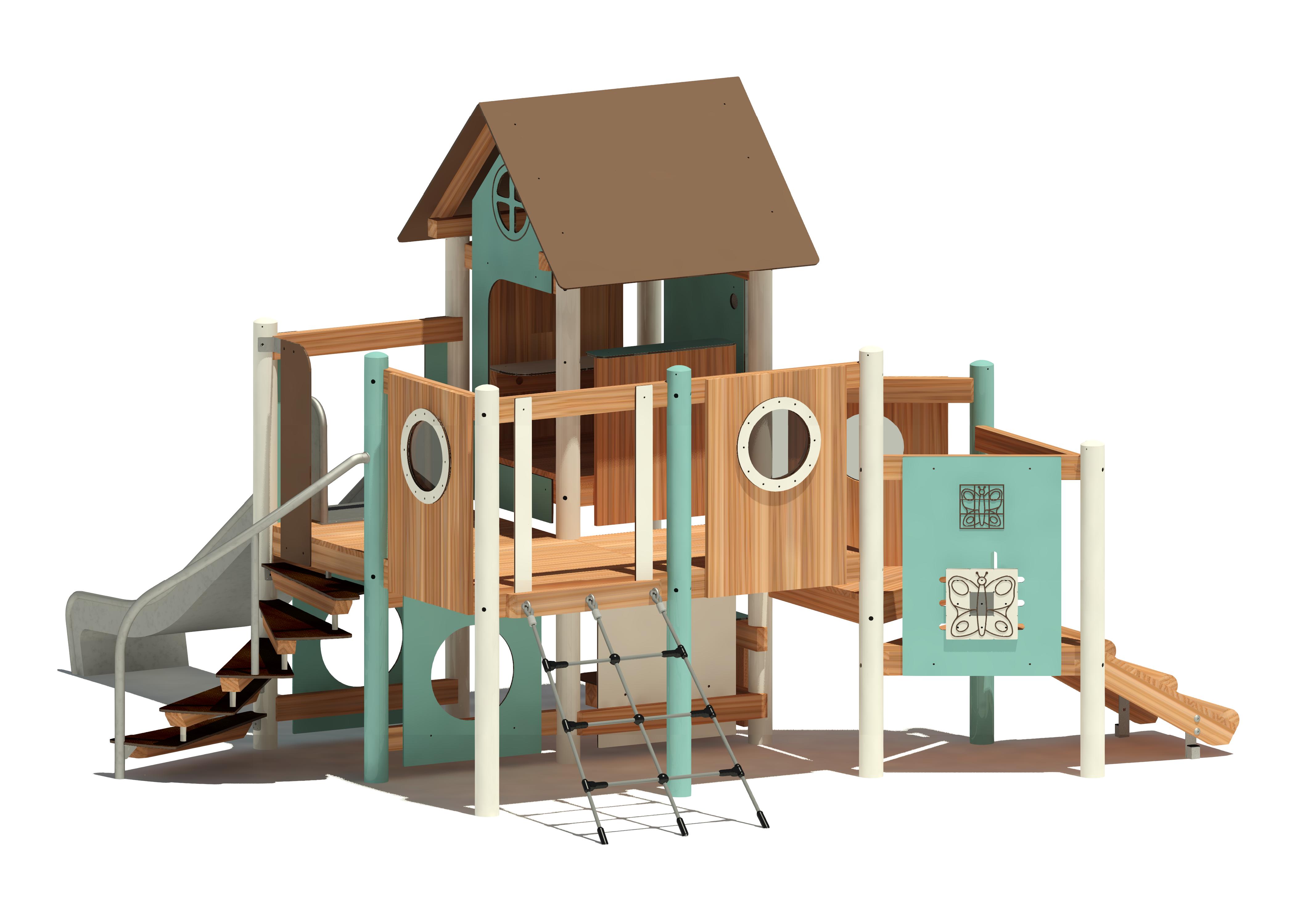 Spielhauskombi Feena 48450 Ansicht 3