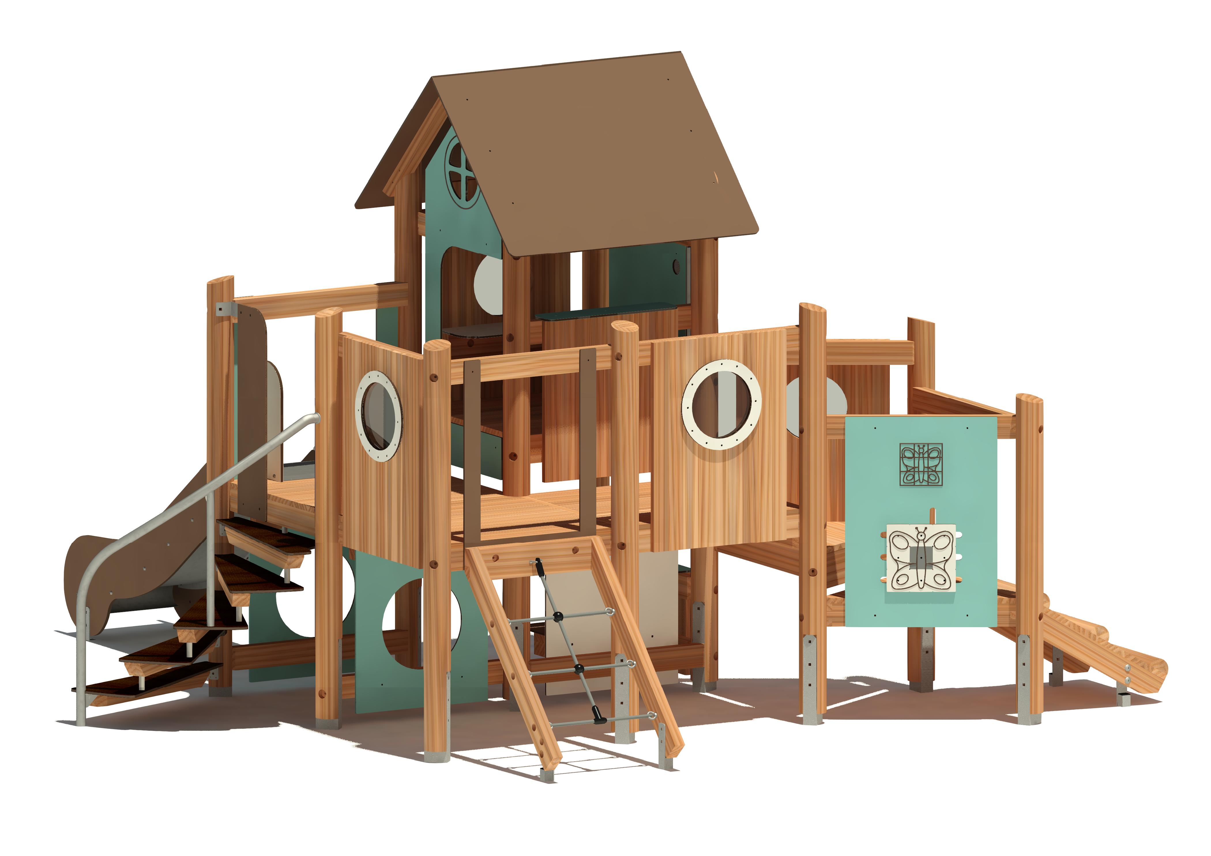 Spielhauskombi Feena 48450 Ansicht 4