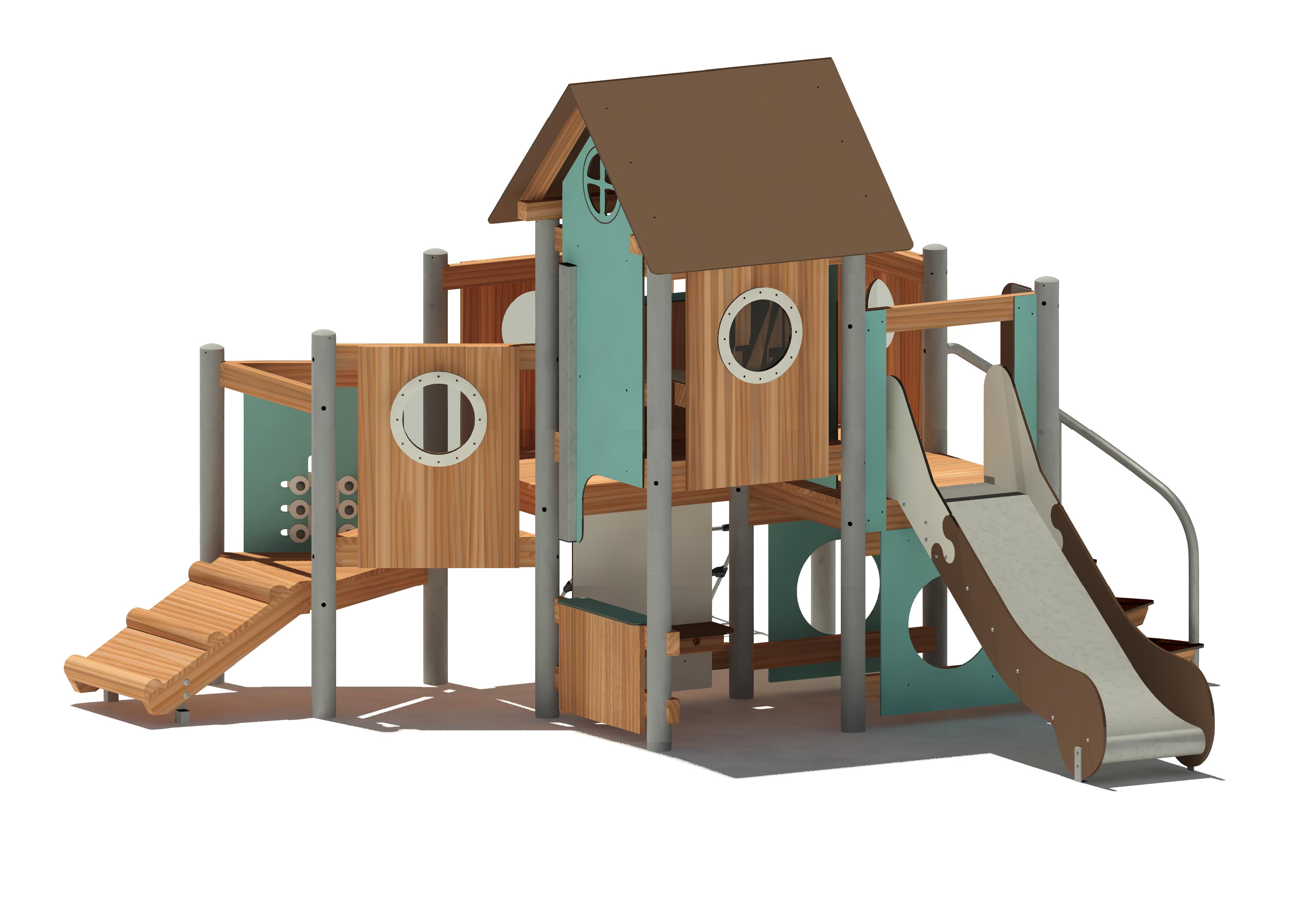 Spielhauskombi Feena 48450 Ansicht 6