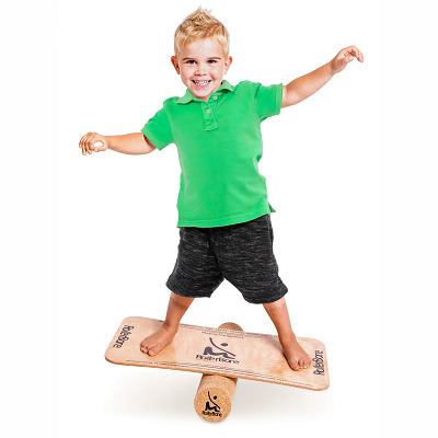 RollerBone Balance-Board-Set „Starter Kork“ Ansicht 2