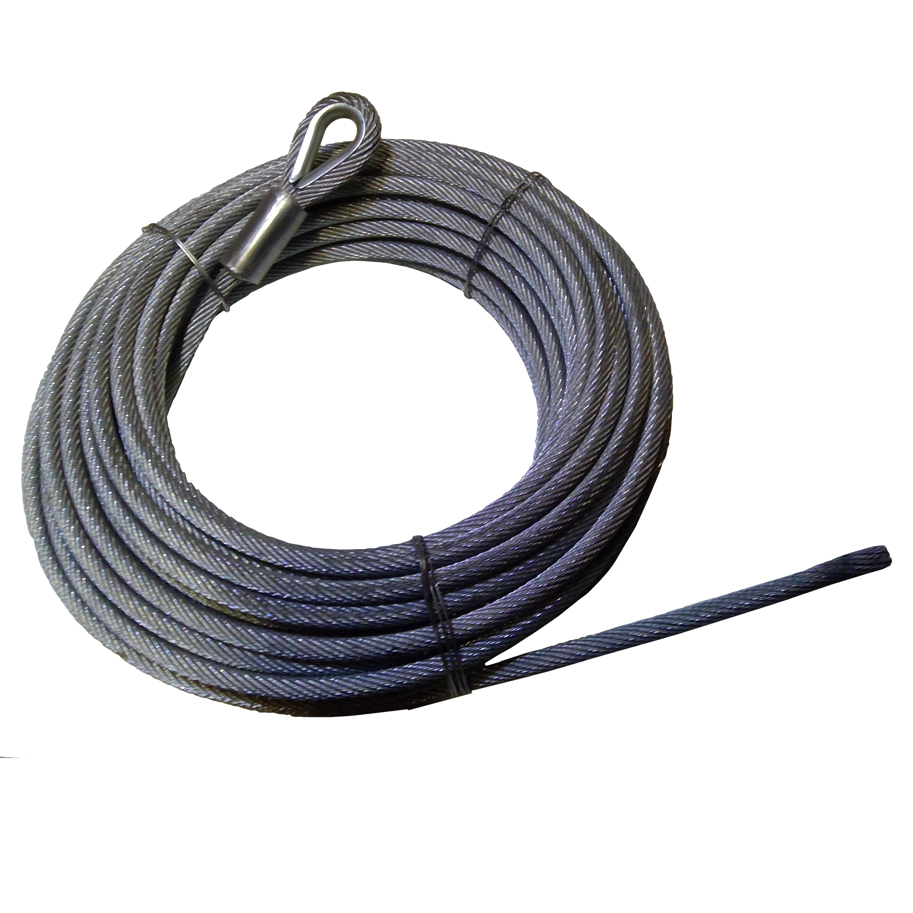 Stahlseil Ø10mm, verzinkt, 31m - Ansicht 2