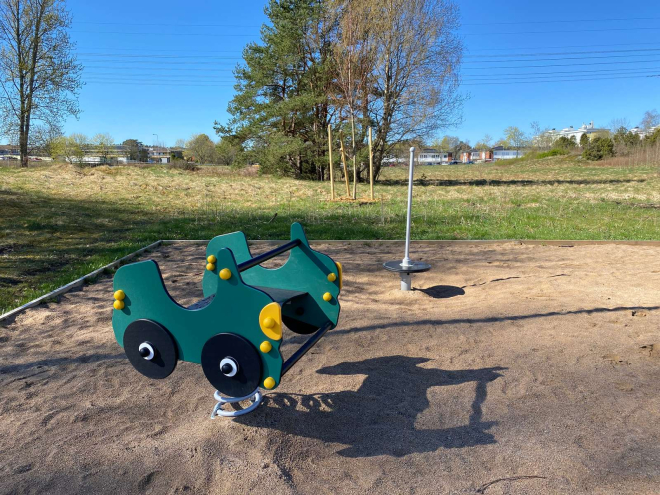 Doppelte Auto Federwippe Ansicht 4