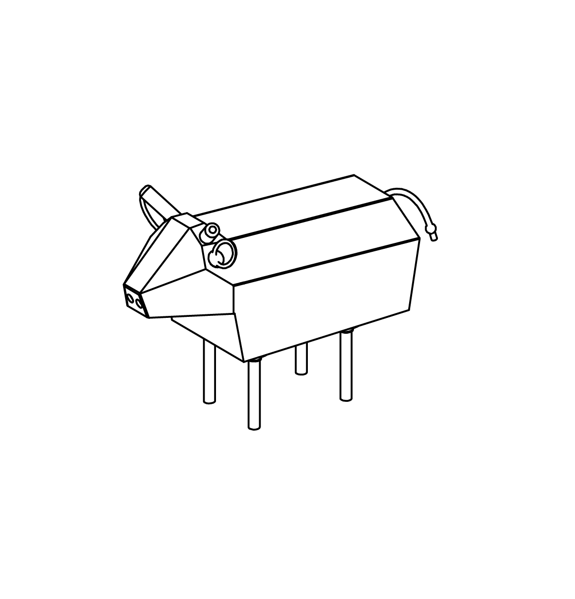 Wackelkälbchen Ansicht 2