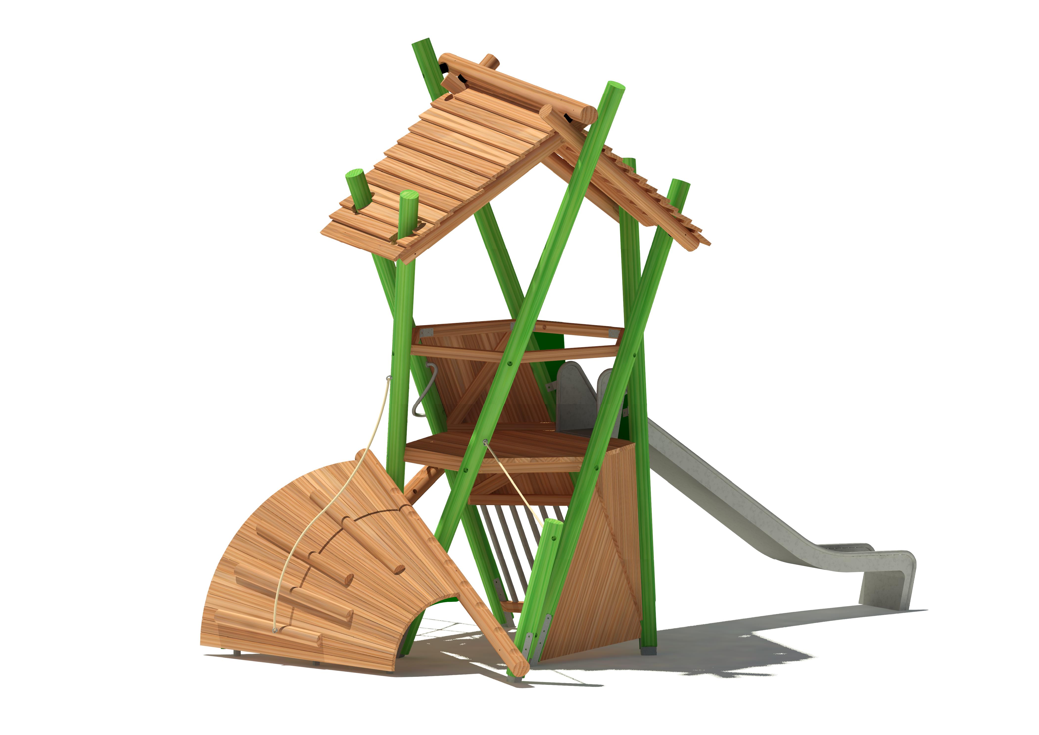 Spielturm Fiasko Safari 1601-1 Ansicht 3