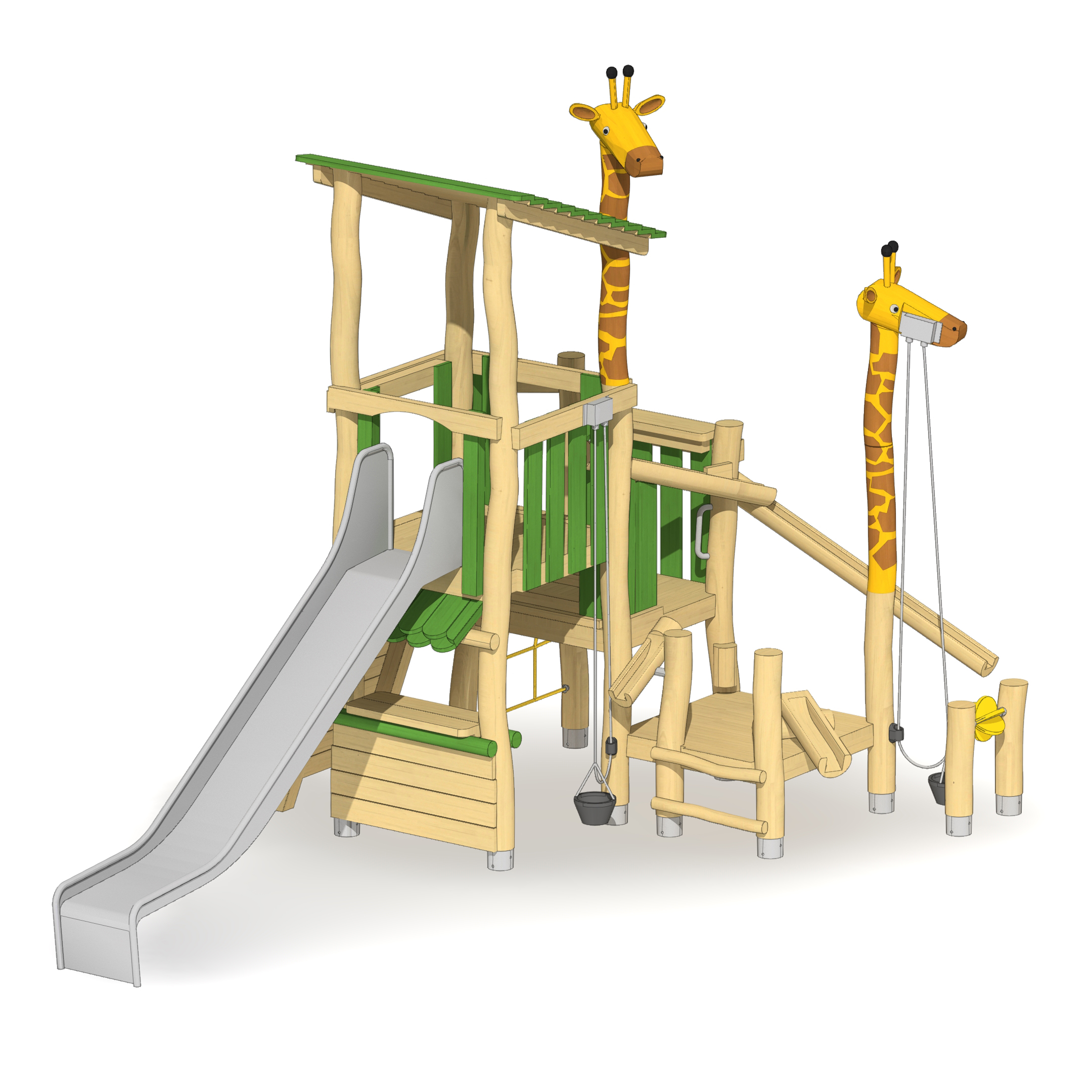 Sandbaustelle Giraffenfeld Ansicht 2