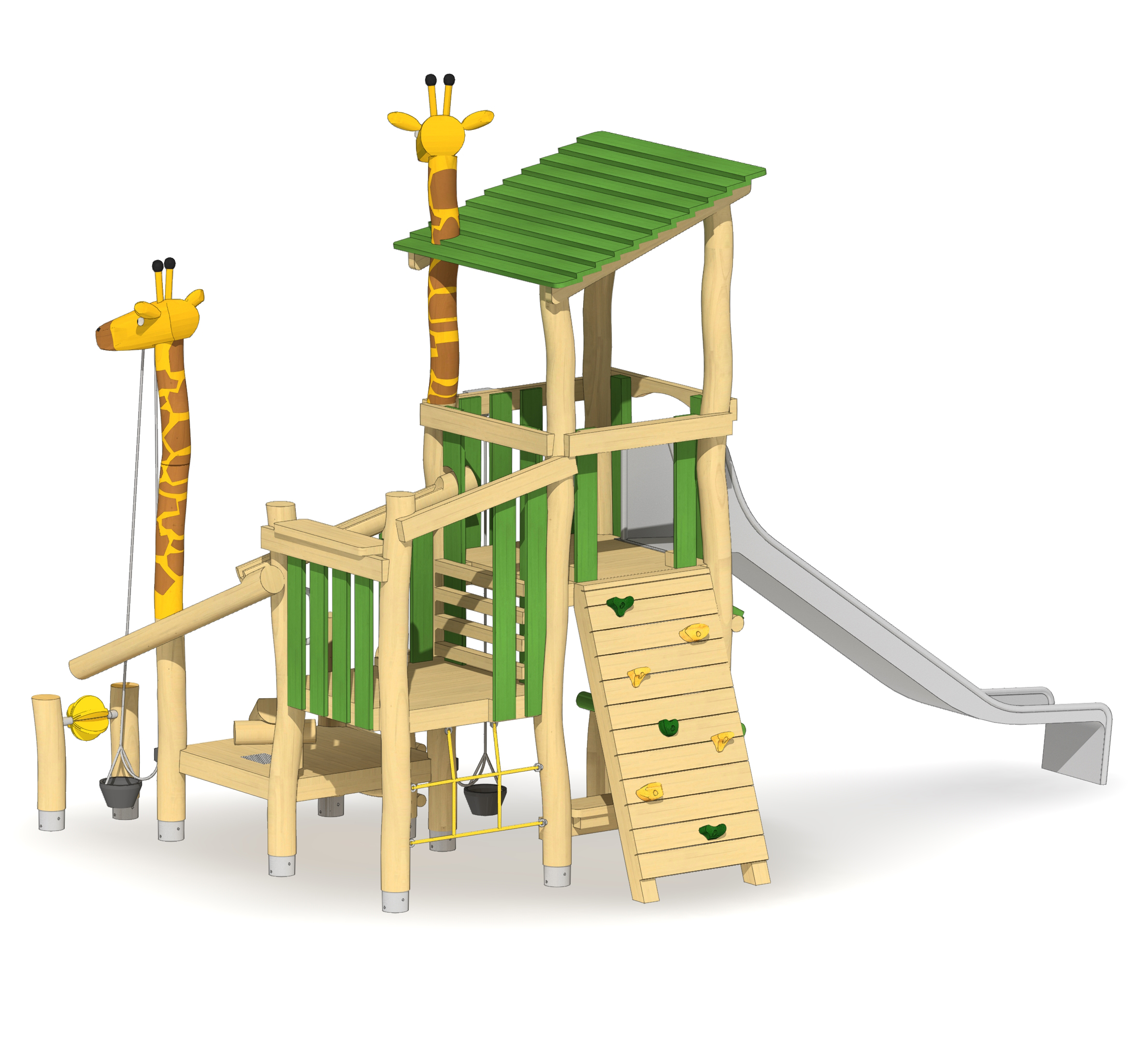 Sandbaustelle Giraffenfeld Ansicht 4