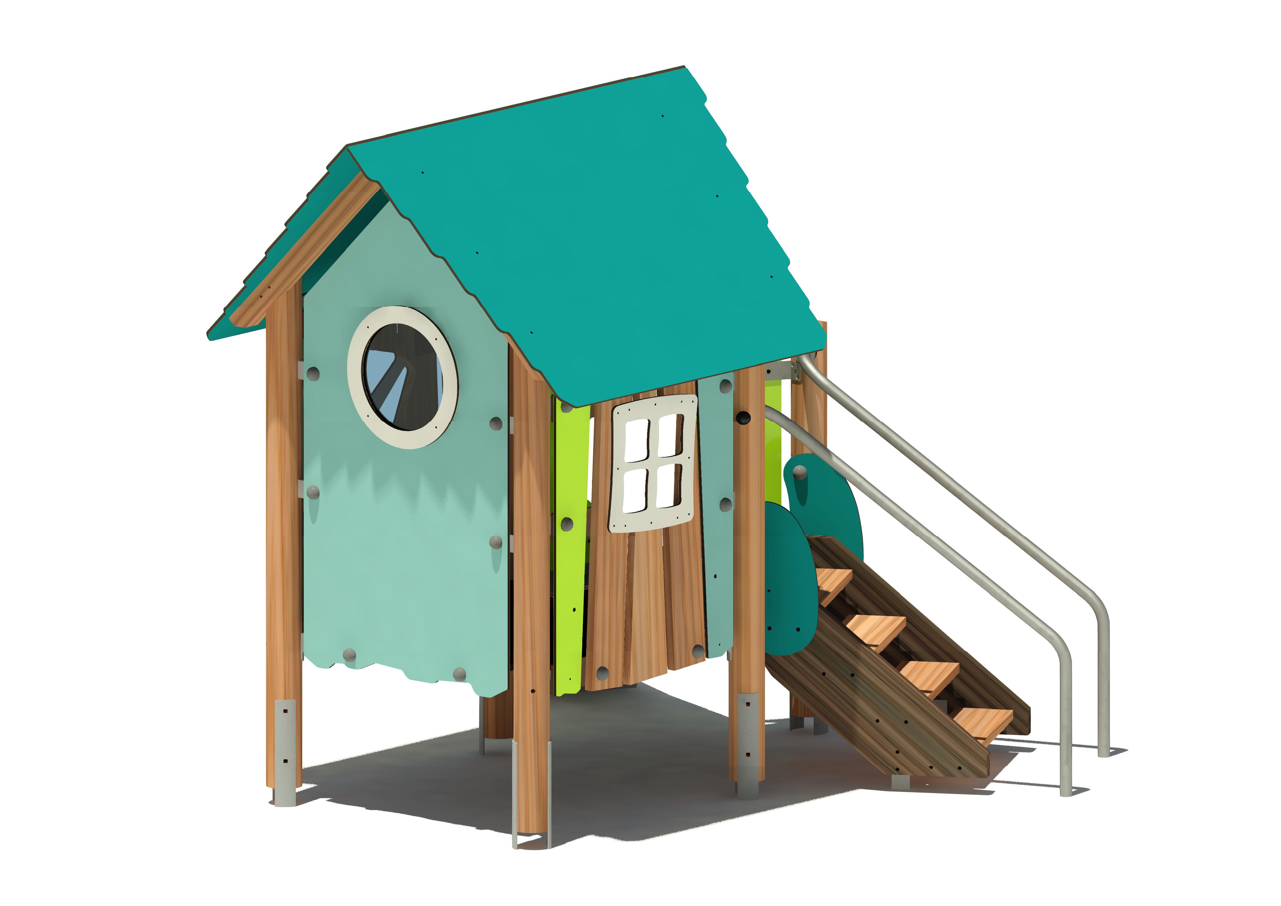 Spielhaus BAMZA Fibonacci 59050 Ansicht 3