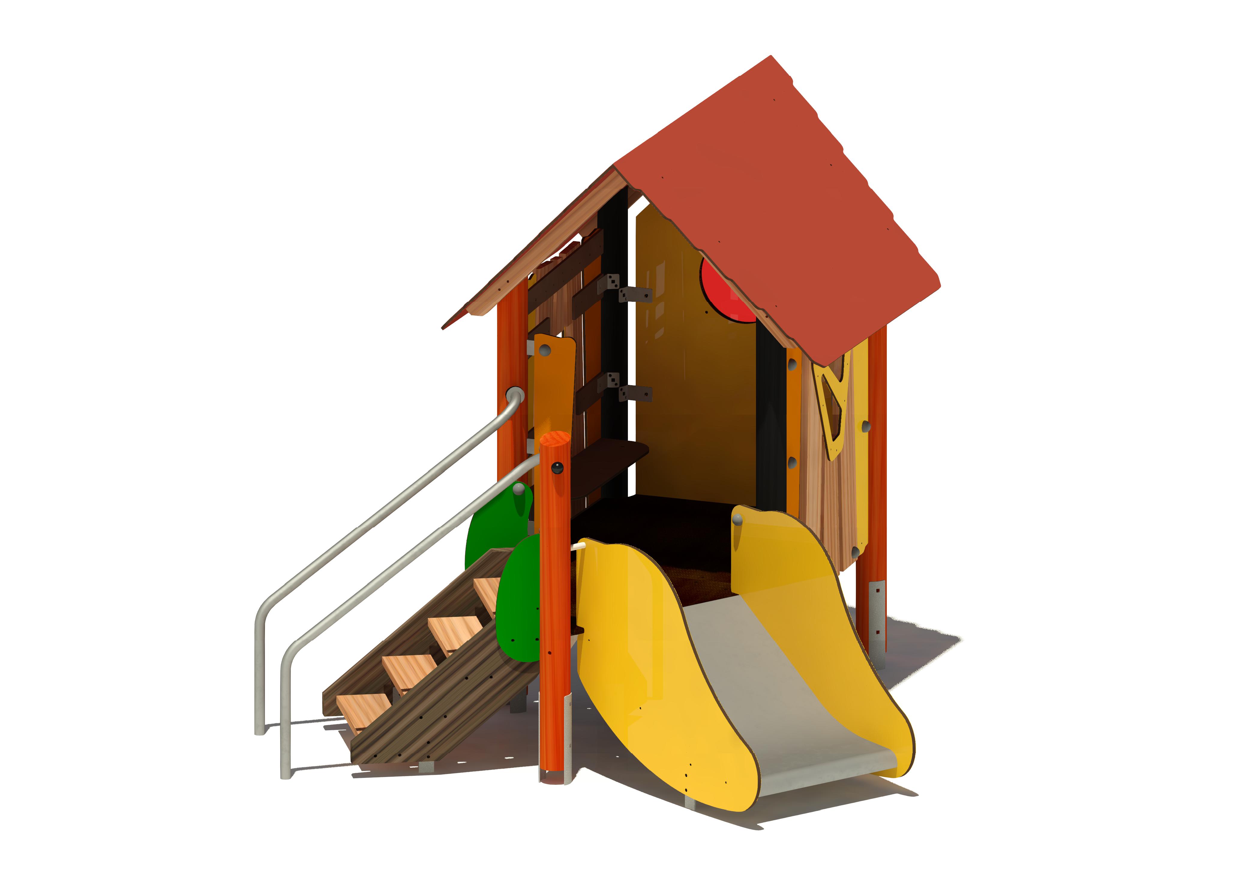 Spielhaus BAMZA Fibonacci 59050 Ansicht 5