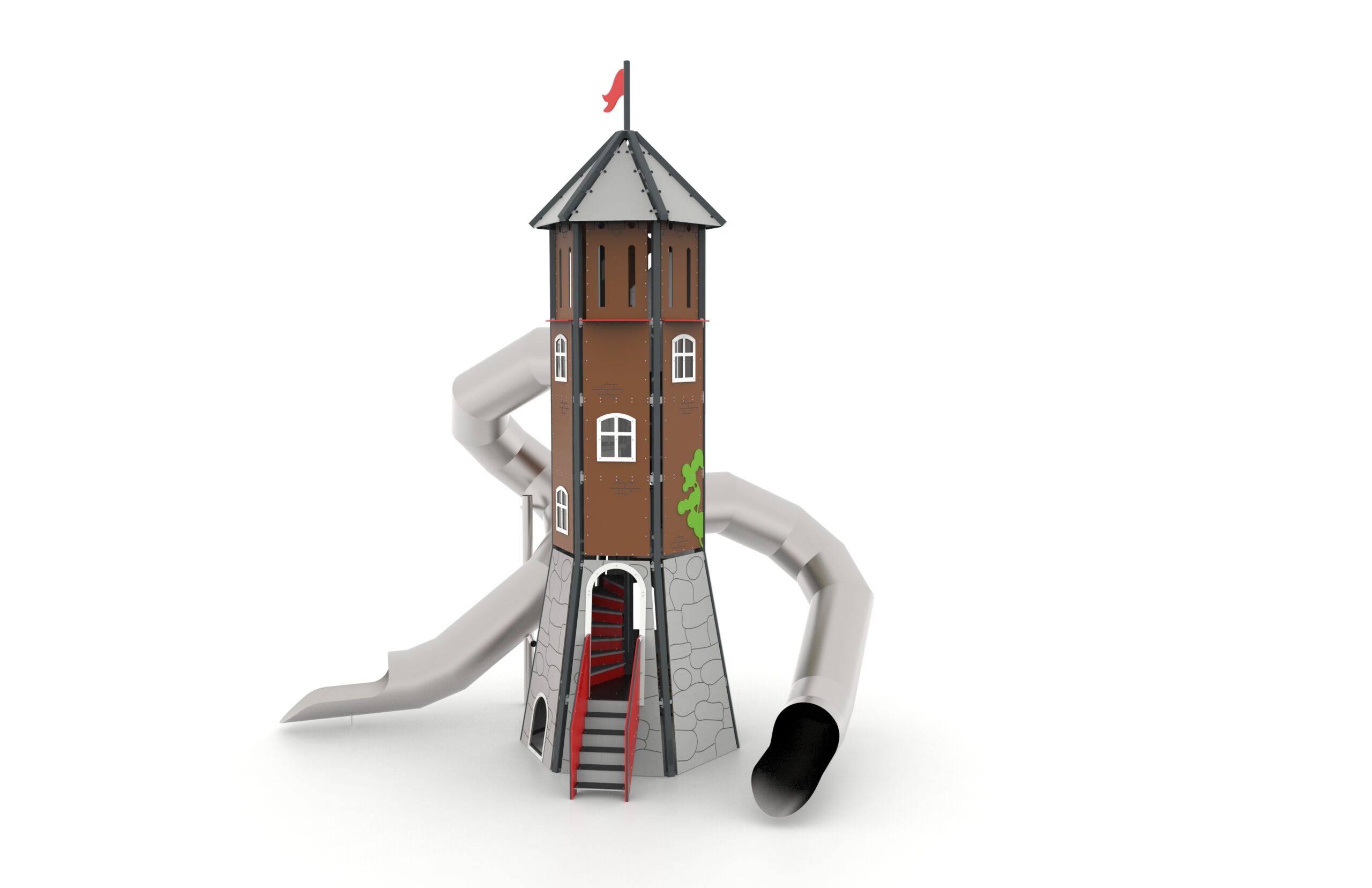 Leuchtturm – Bergfried Ansicht 3