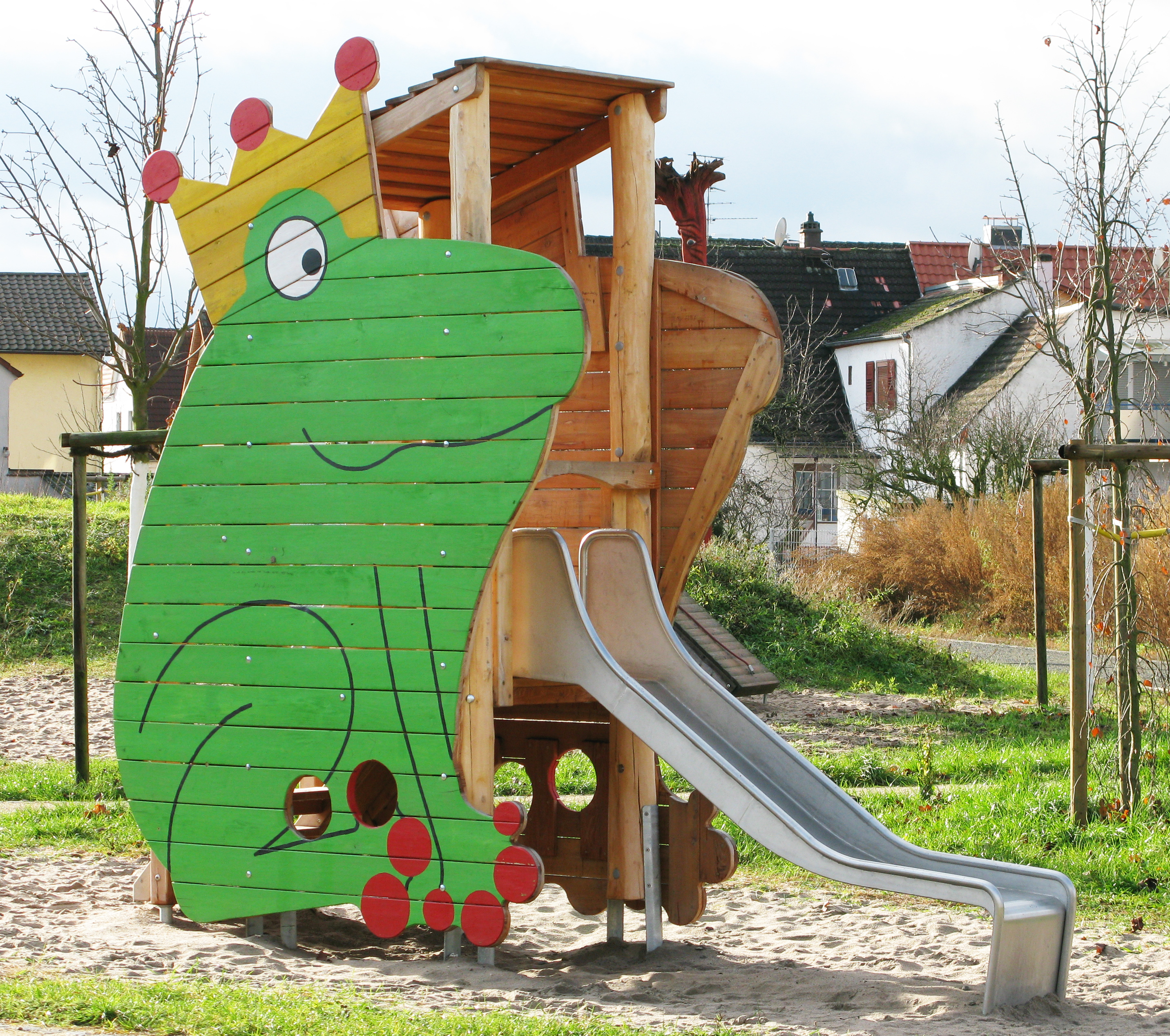 Rutschbahn Froschkönig Ansicht 2