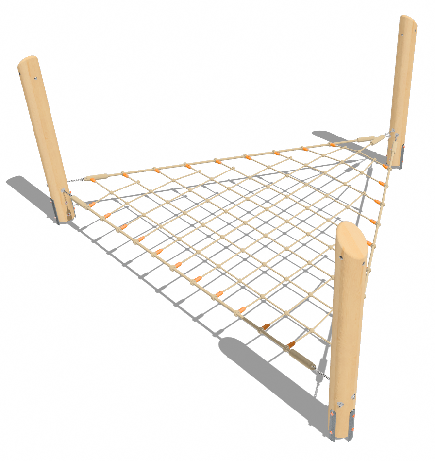 Dreiecknetz horizontal Ansicht 5