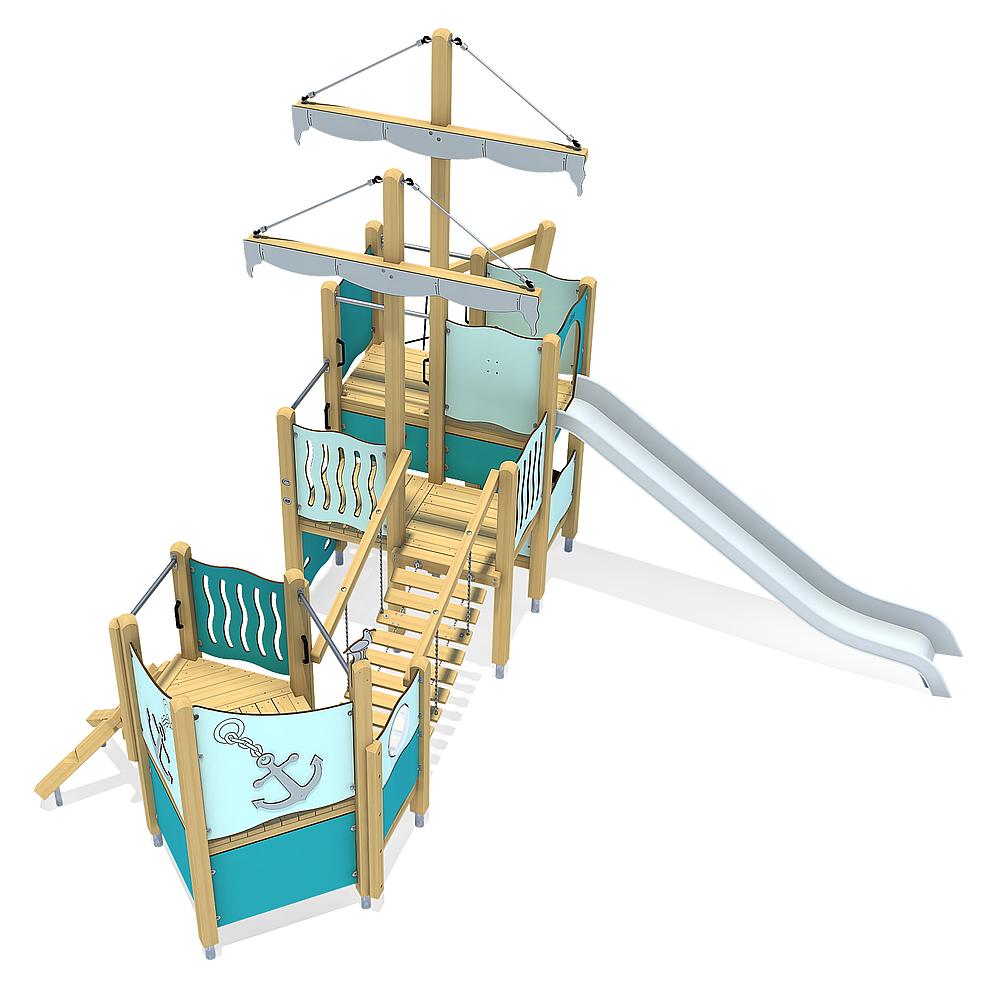 Spielschiff Jack, Solo Ansicht 4