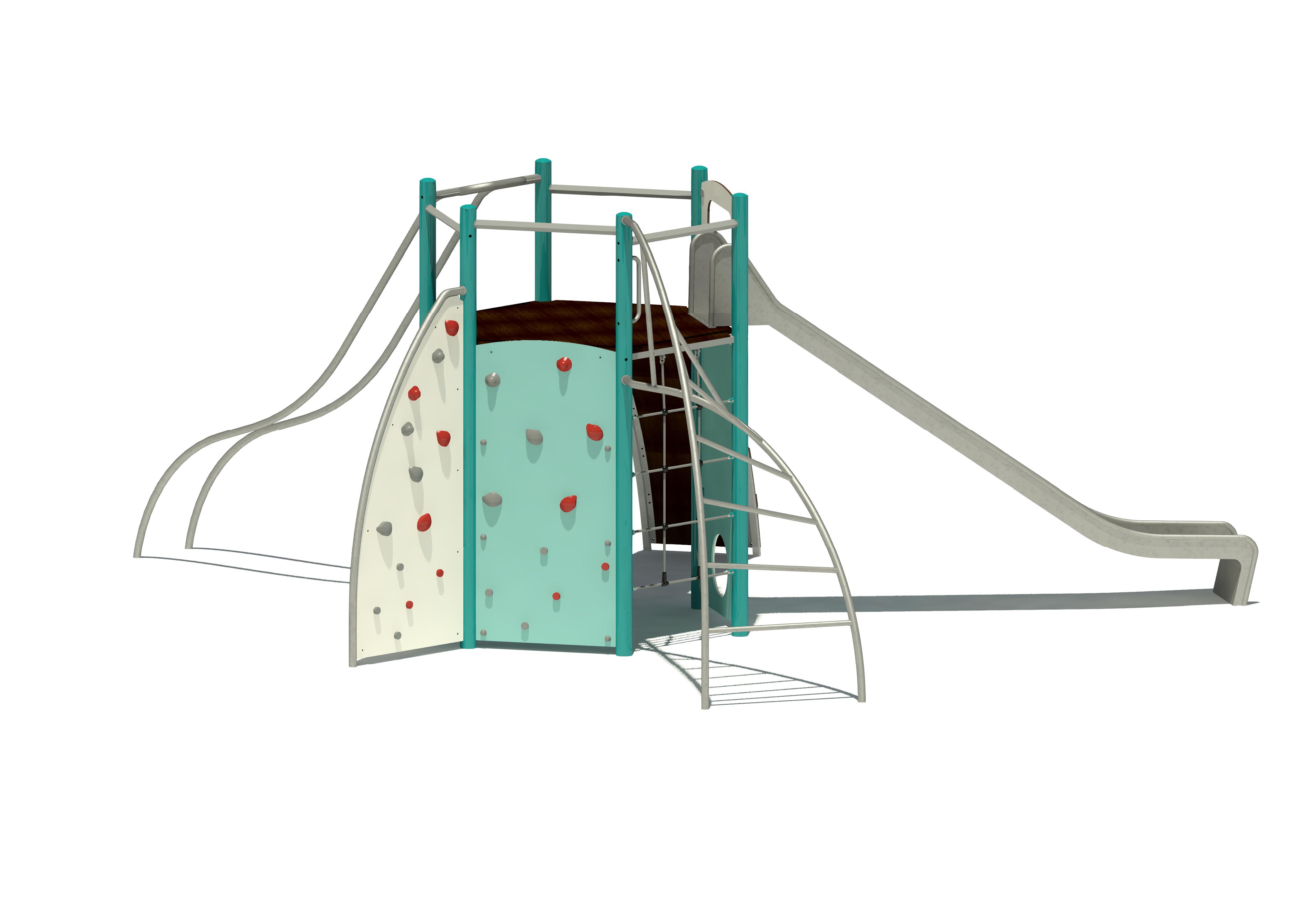 Spielturm Cristal 10100 Ansicht 2