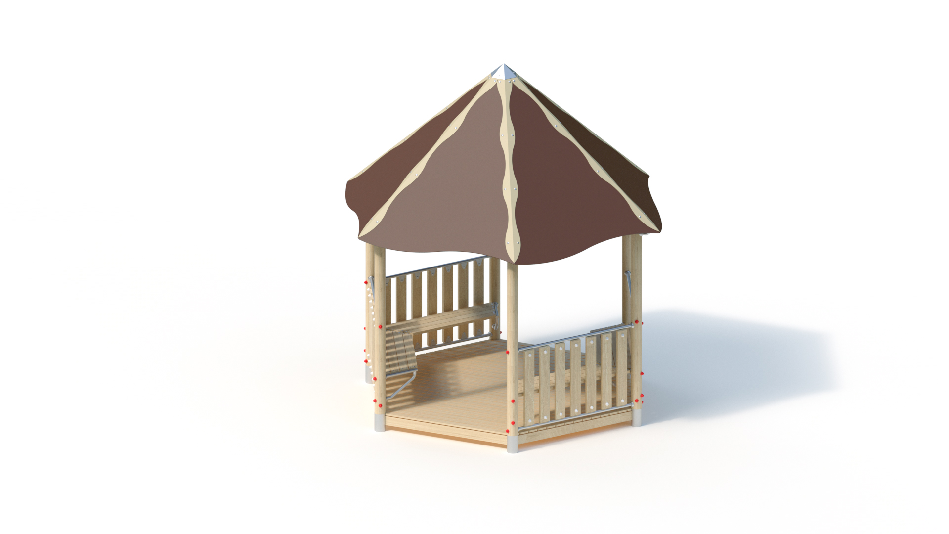 Bankpavillon Ansicht 2