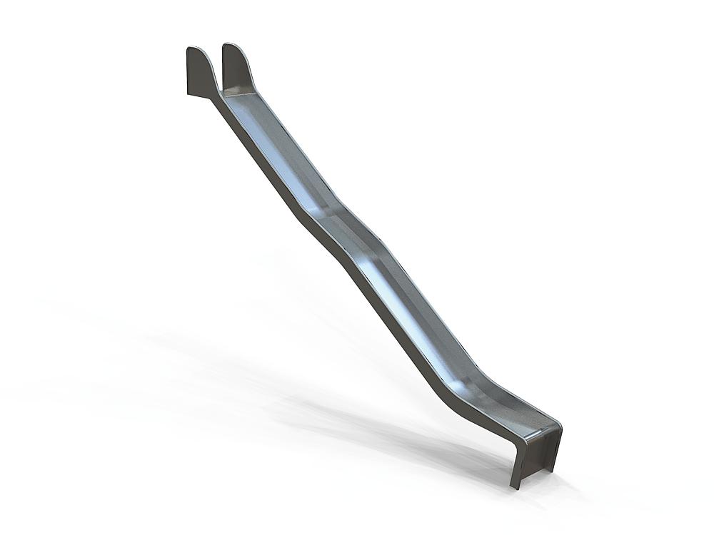 Hügelrutsche mit Wellen PH 250 cm, V2A