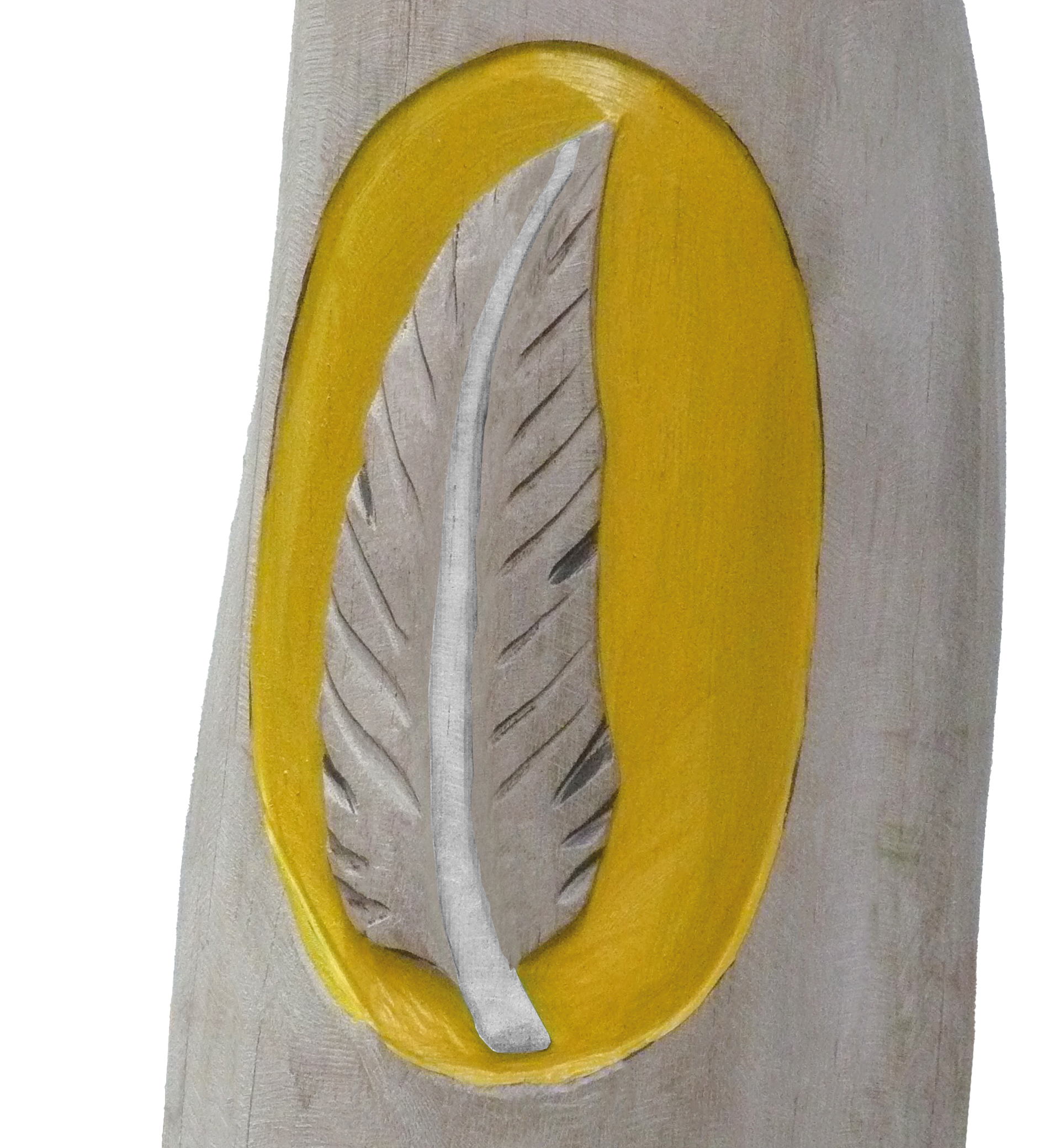 Pfostenmotiv Feder - Ansicht 2