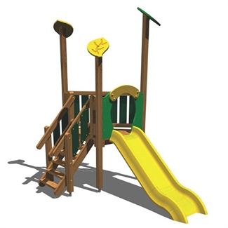 Spielturm "Zaunkönig" Ansicht 1
