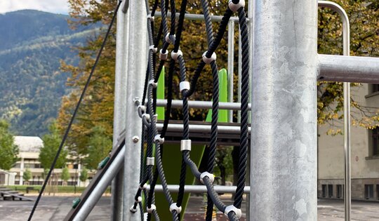 Kletterturm Kombi 1 steel, Bimbo Spielplatzgeräte (Hinnen AG)