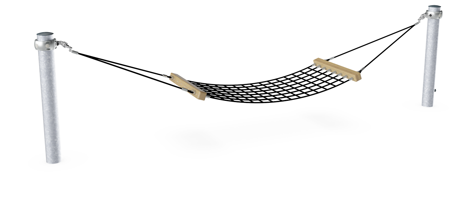 Hängematte mit Seilfläche COR20502 Ansicht 3