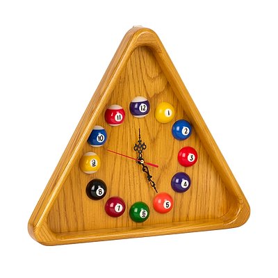 Sportime Quarz-Wanduhr „Billard“ Ansicht 2