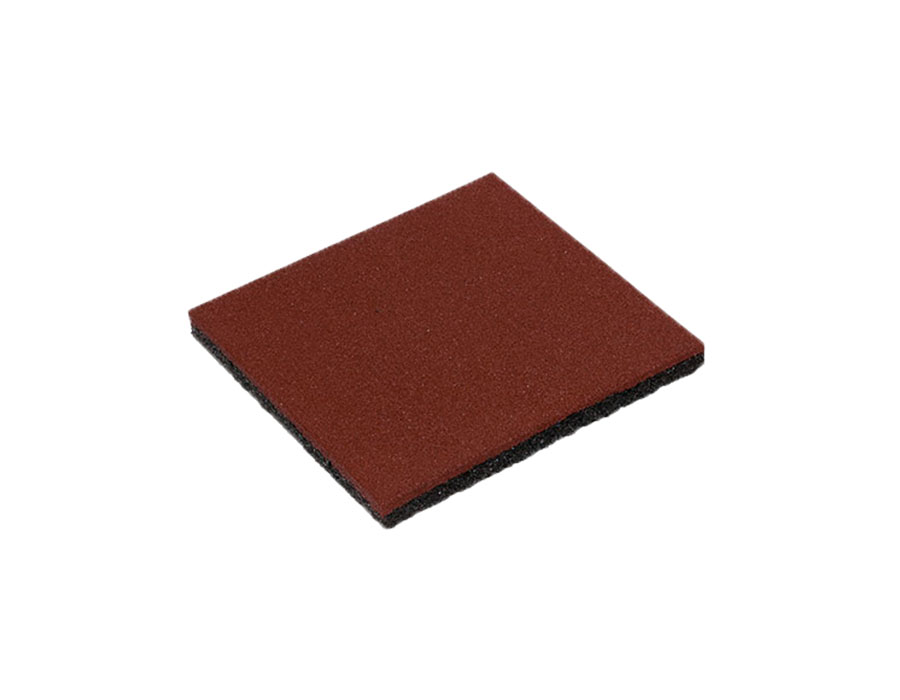 Vollgummiplatte Flex 50 mm rot, Fallhöhe bis 150 cm Ansicht 2