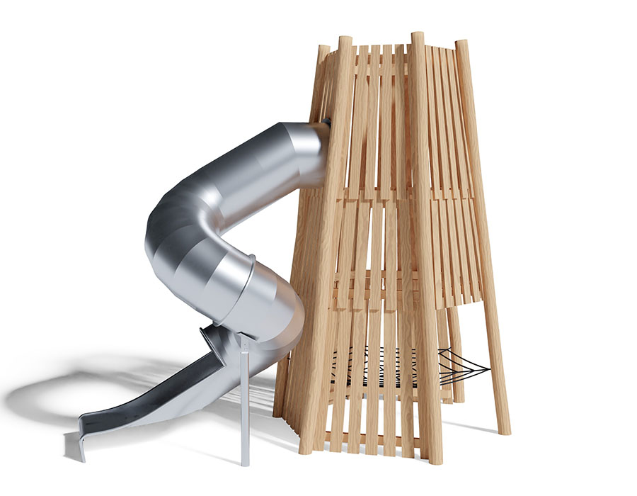 Spielturm Caldera Ansicht 2