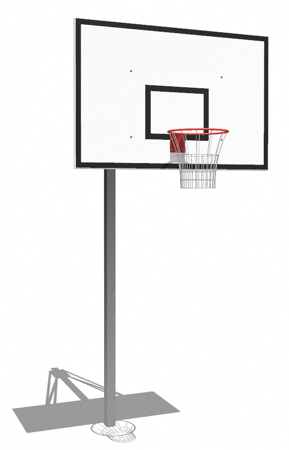 Kunststoffzielbrett oval Ansicht 3