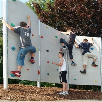 Boulderwand Ansicht 4