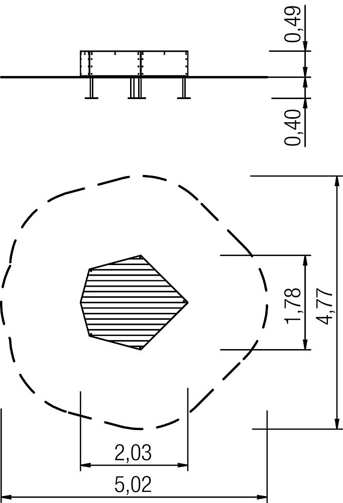 Sitzpodest Resting Point Ansicht 5