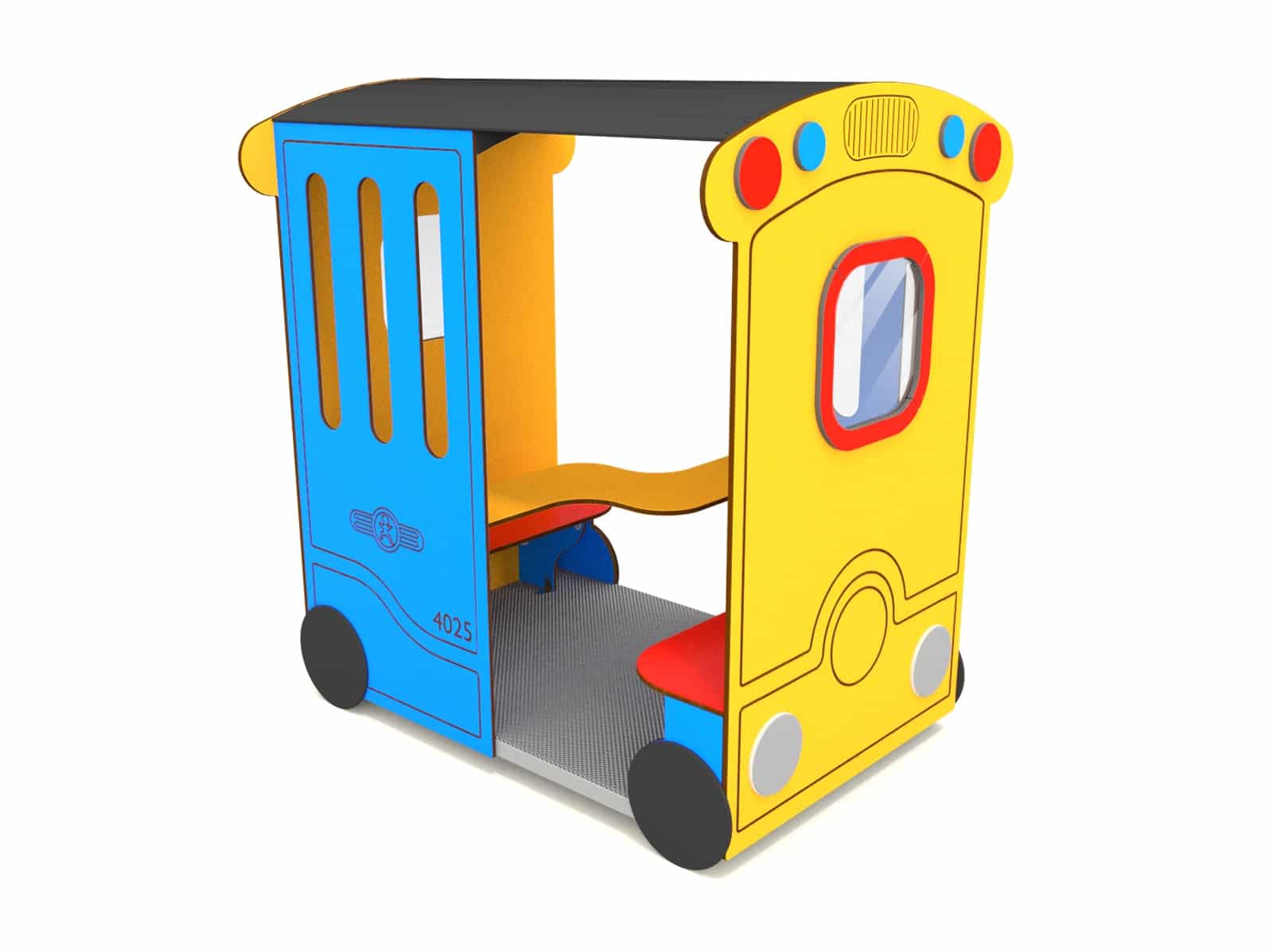 Spielhaus Loki Wagon Ansicht 3