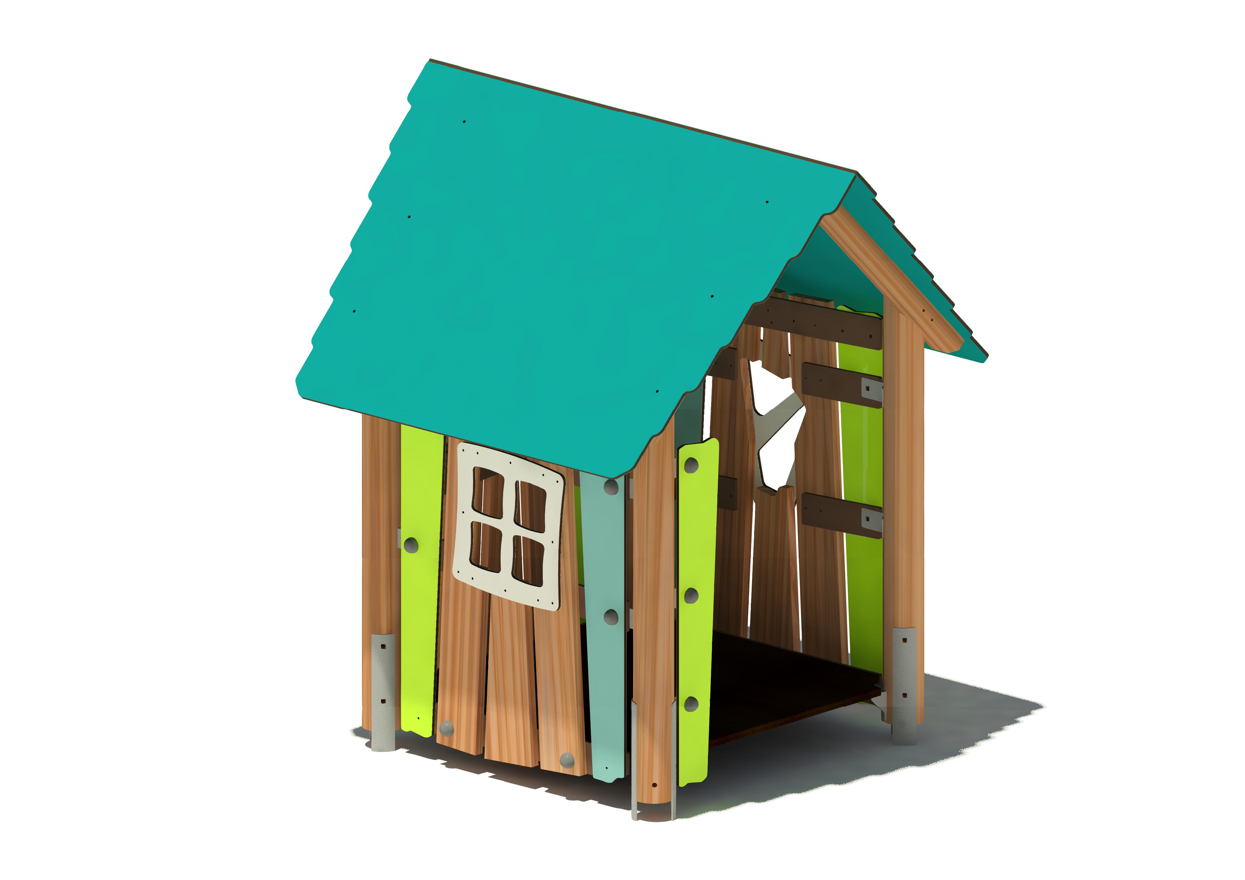 Spielhaus BAMZA Fibsi 59010 Ansicht 2