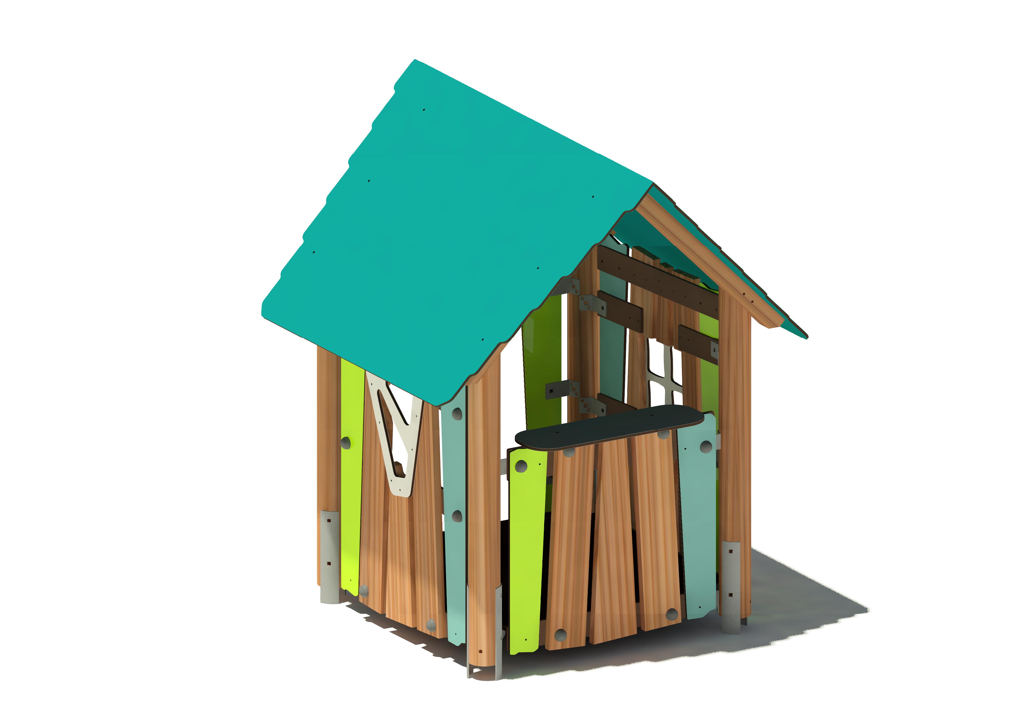 Spielhaus BAMZA Fibsi 59010 Ansicht 3