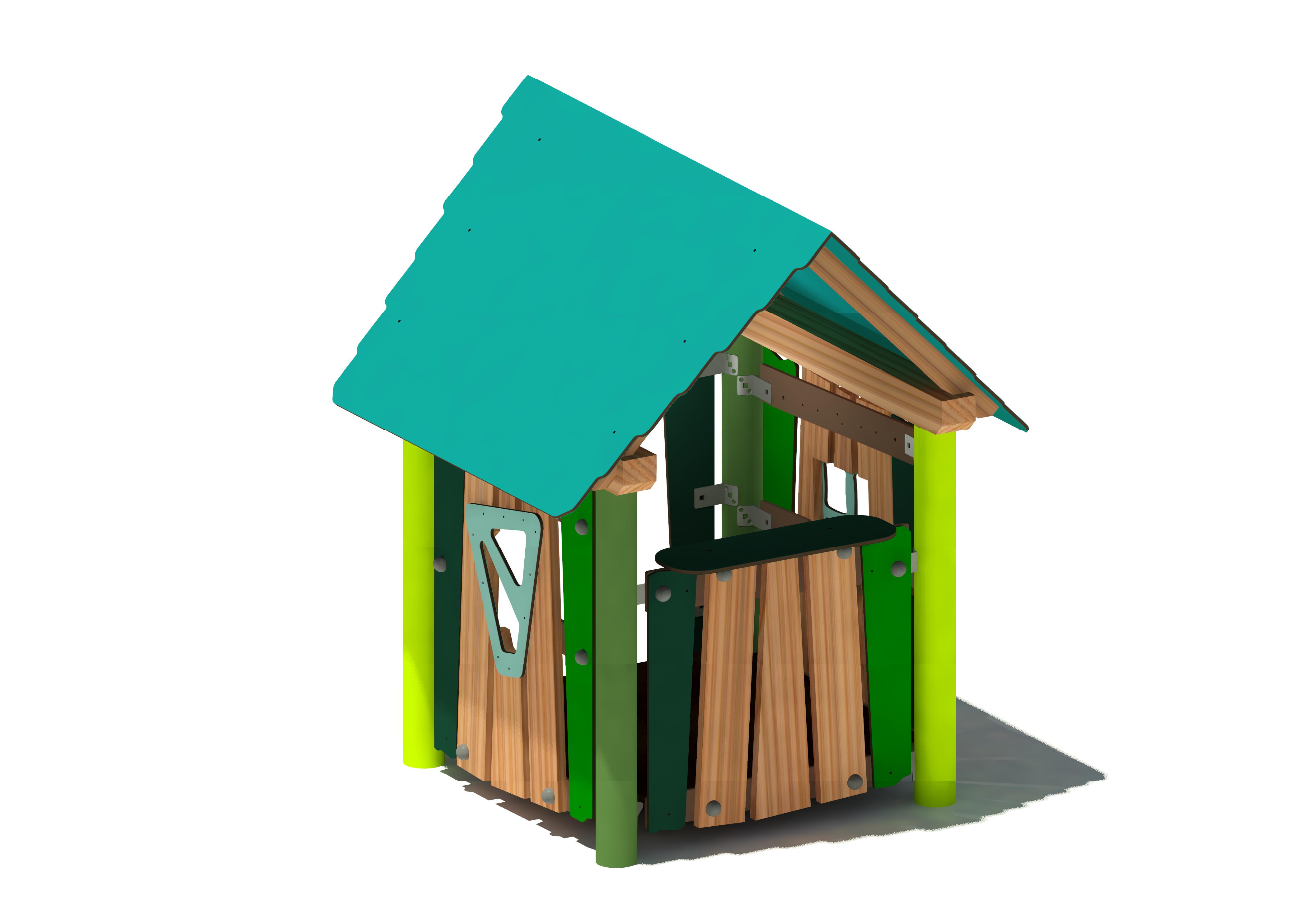 Spielhaus BAMZA Fibsi 59010 Ansicht 6