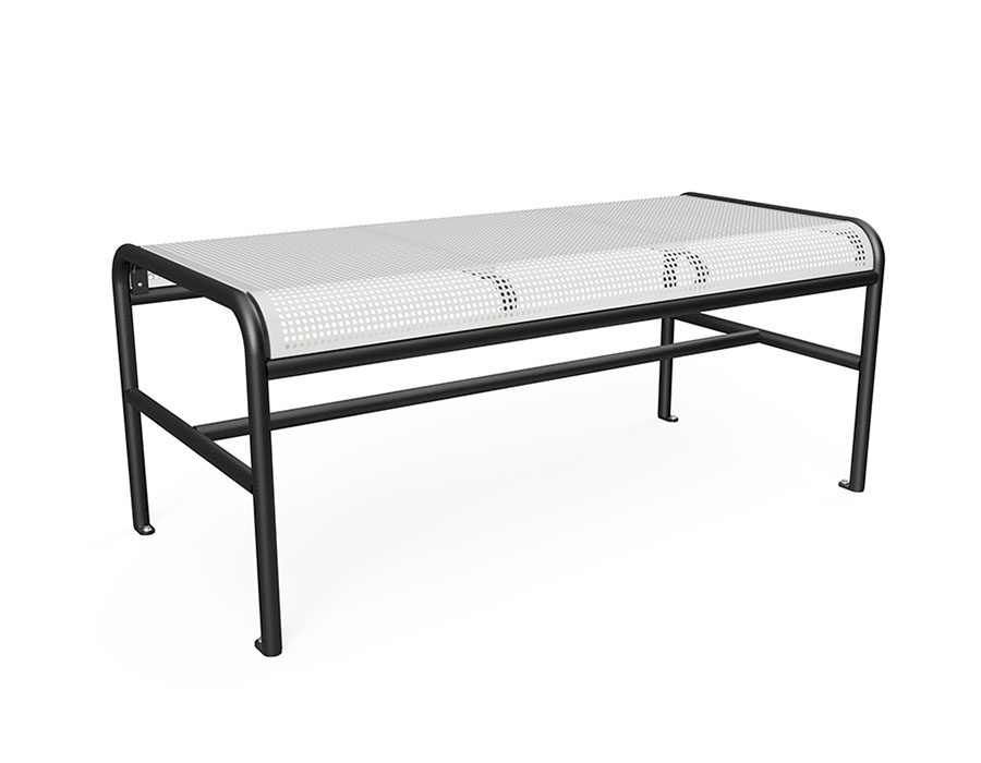 Parktisch Metall Ansicht 2